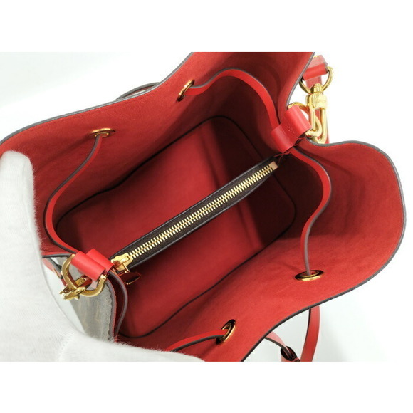 Louis Vuitton NeoNoe Monogram Coquelicot Shoulder Bag - Picture 8 of 9